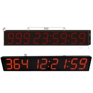 Portatile 7 pollici LED Timer digitale conto alla rovescia 999 giorni coutup Timer con telecomando teoria elettronica - Product Image 1