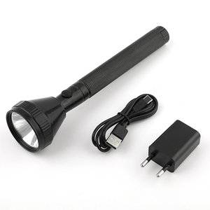 10 años de experiencia de fábrica USB recargable antorcha al aire libre potente linterna Led Super brillante batería de litio antorcha Luz - Product Image 1