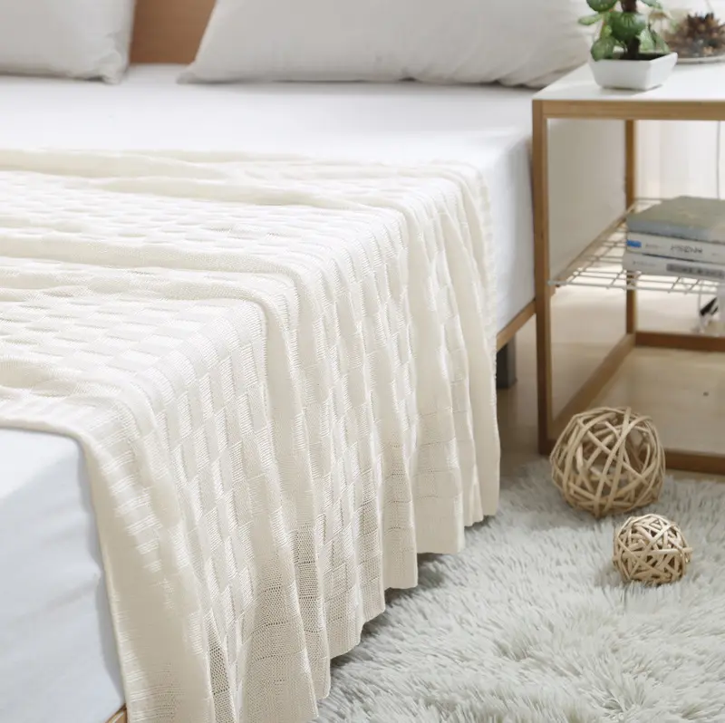 Oeko-tex 100 cobertor de malha, de alta qualidade, fibra de bambu orgânico, refrigeração, para quarto de bebê