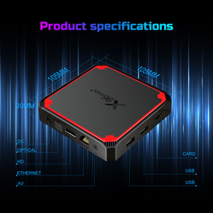 X96mini สมาร์ทโฟน + กล่องรับสัญญาณเครือข่าย S905W4กล่องทีวีแอนดรอยด์พร้อม5G WiFi 4K HD 16GB RAM 32GB ROM US plug 2.4G Android 9 OS - Product Image 2