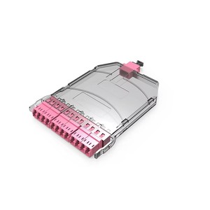 Neue 24-Kern-LC-MPO/MTP-Glasfaser-Patch feld 8-Kern-Modul-Kassette für IP GSM SDK TCP-Netzwerke