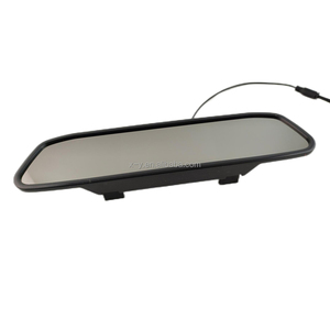 2 entradas de vídeo Monitor de espejo retrovisor de coche universal de 4,3 pulgadas con montaje de clip - Product Image 1