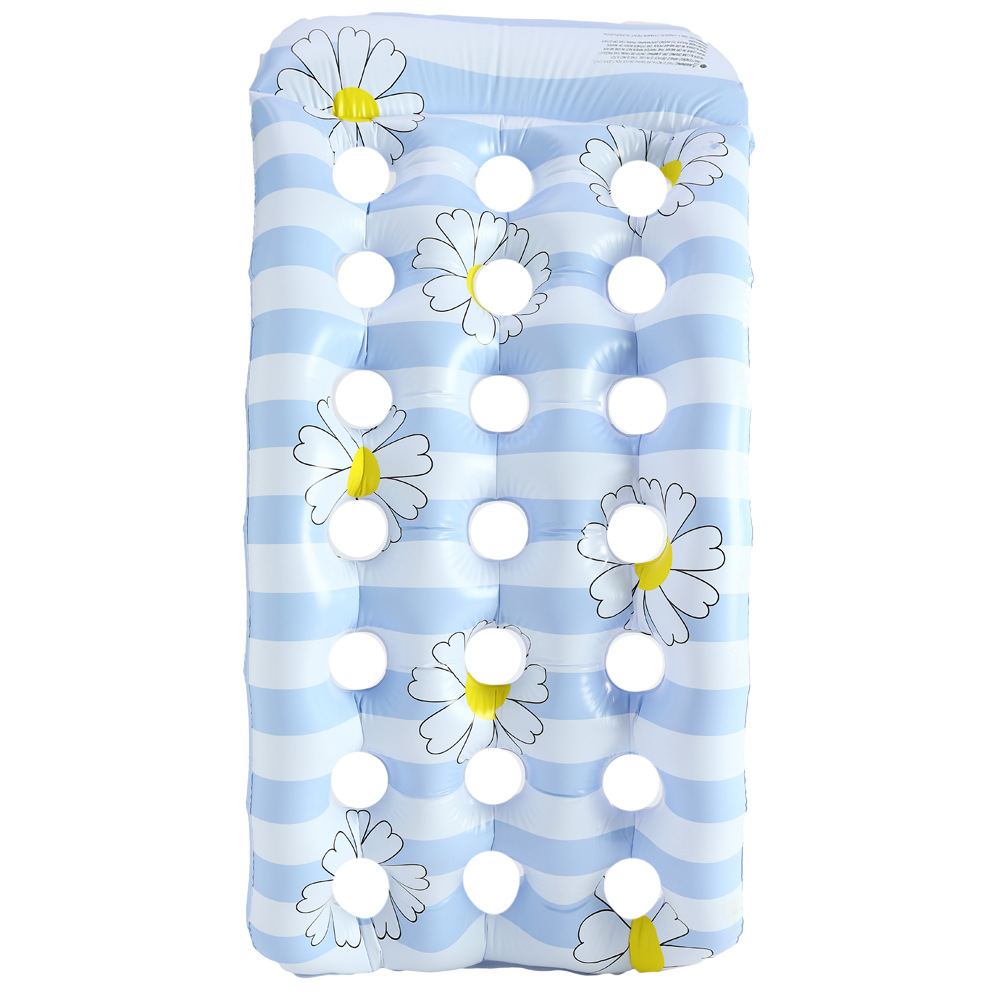 Bolsa flotante cueva margarita rayas azules