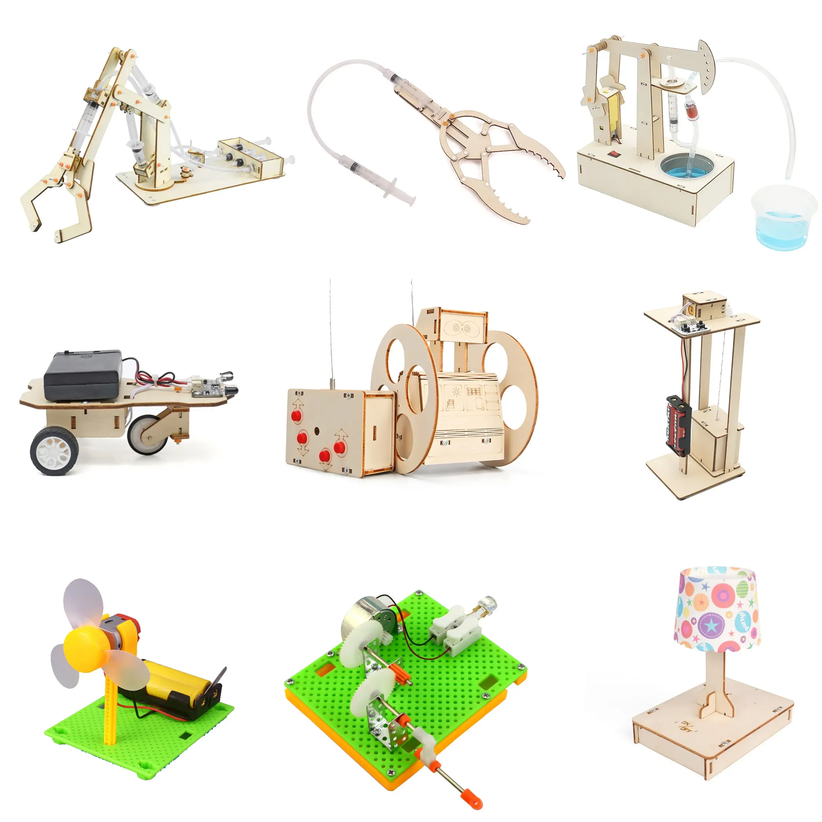 مجموعة ألعاب تعليمية علمية تعليمية للأطفال ذات جذع ذاتي الصنع ، مجموعات ألغاز خشبية ، ألعاب فيزياء للأطفال