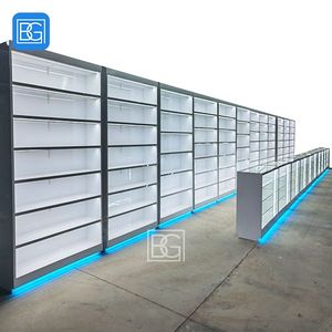 Tùy chỉnh mới trang trí tường hiển thị trường hợp ánh sáng sắt kính hiển thị tủ <span class=keywords><strong>rack</strong></span> Kệ LED bán lẻ hiển thị thuốc lá cho xì gà - Product Image 5
