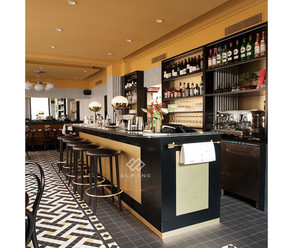 Çok renkli seçeneği led ışık çubuğu yeni tasarım restoran bar sayacı tasarımı - Product Image 1