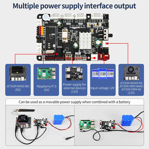 ROS robot control board on board 9-axis IMU <strong>sensor</strong> STM32 core control unit for <strong>Raspberry</strong> <strong>Pi</strong> 5 4B 3B+ 3B Jetson board - Product Image 5