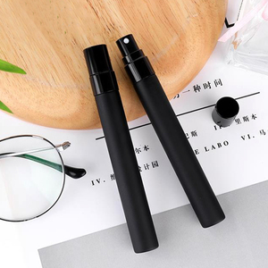Matte đen Phun Bút phun chai 5ml 10ml thủy tinh rỗng nhỏ chai nước hoa với bơm phun - Product Image 6