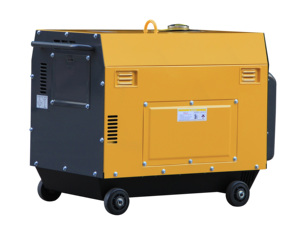 Tavas DG9500SE风冷柴油发电机方便静音单相或三相电动启动系统，适用于家庭和公司 - Product Image 4