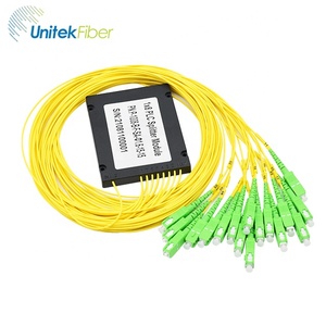 光ファイバ1X8ボックスPLCスプリッターSM LSZH 3.0mm 1m入力出力 - Product Image 4
