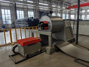 HUAXIA nuova industria del prodotto decoiler macchina in fibra di taglio Laser di carico automatico scarico roil metallo di alta precisione cutter - Product Image 5