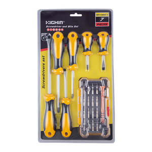 Juego de destornilladores profesionales, herramientas de mano con caja de brocas de precisión, 7 piezas - Product Image 1