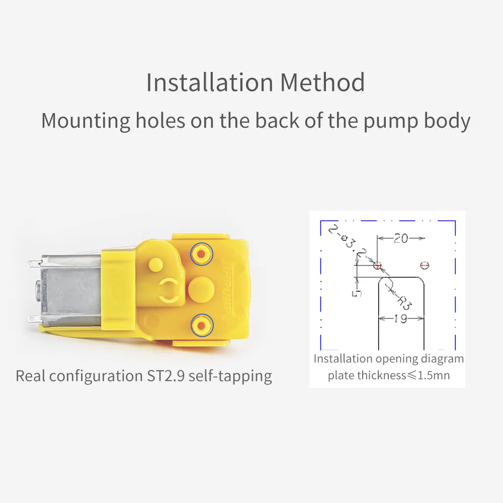 JIHPUMP DC 5V 6V 12V Micro Mini OEM peristáltica bomba de agua de grado de alimentos dispensador de jabón líquido de dosificación bombas de manguera precio