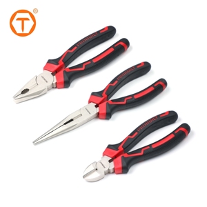 Chrome vanadi dụng cụ cầm tay 6 "7" 8 "Kim mũi chéo cắt kết hợp đa chức năng kìm cho sửa chữa cơ bản - Product Image 1