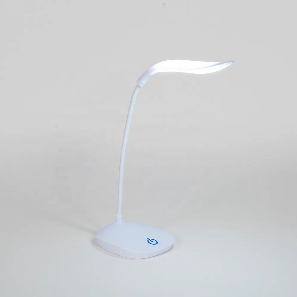 Lampade da tavolo a LED ricarica USB dimmerabile Eye-friendly flessibile piegato con Touch Control lettura lampada da scrivania luci notturne per studio