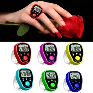 LCD-Anzeige 5-Kanal-elektronischer digitaler Zähl zähler Buddhas Number Clicker - Product Image 4