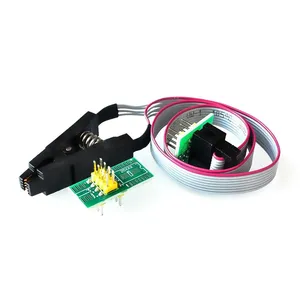 CH341B 24 serie 25 EEPROM Flash BIOS USB programmatore modulo SOIC8 SOP8 Test Clip per EEPROM 93CXX / 25CXX / 24CXX - Product Image 5