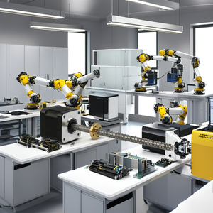 Geräuscharmer 12V/24V DC externer NEMA17 ACME-Gewindespindel-Schrittmotor für CNC-Robotik zur Steuerung des Linear antriebs - Product Image 2