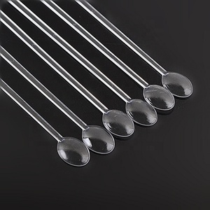 Natural Clear Removable Nail Display <strong>Tips</strong> Sticks Spoon <strong>Shape</strong> Samples Sample Nail Art Color Chart - Product Image 6