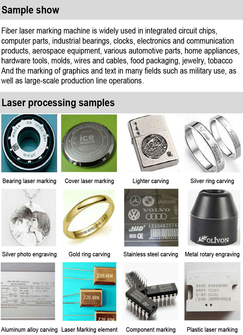 Double head laser marking machine keyboard laser marking 500*500 range