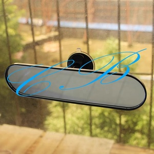 Universal Car Exterior Add <strong>Mirror</strong> Interior Rear <strong>View</strong> <strong>Mirror</strong> Wide-angle Interior Reversing Adjustable Blind Spot <strong>Mirror</strong> 30*6.8cm - Product Image 4
