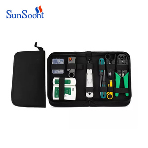 Billige Computer wartung rj45 lan Netzwerk elektronische Werkzeuge Kit Tasche und Netzwerk Tool Kit