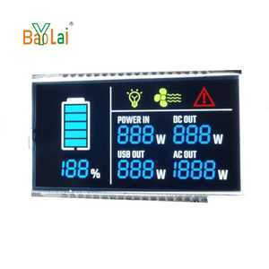Display LCD monocromatico monocromatico a segmento LCD monocromatico personalizzato con display lcd monocromatico circolare - Product Image 6