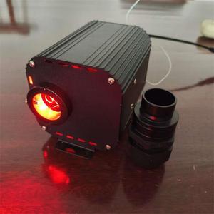 เครื่องไฟเบอร์ออปติกแบบกระพริบตา20W, ใหม่เครื่องยนต์พร้อมรีโมท RF สำหรับไฟเบอร์ออปติกในบ้าน KTV และภาพยนตร์เพดานท้องฟ้าเต็มไปด้วยดวงดาว