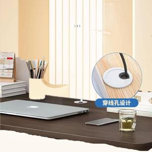 <strong>Simple</strong> Modern <strong>Desk</strong> Home Student Bedroom Writing <strong>Desk</strong> Office Employee Single <strong>Computer</strong> <strong>Desk</strong> with Storage Drawer - Product Image 2