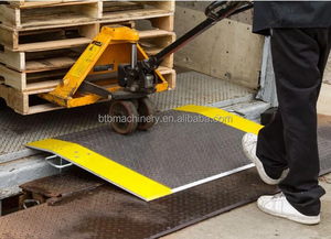 Aluminium-Gewinde platten rampen zum Laden Entladen Dock Trailer Ramp Leveler Einstellbare gebrauchte Aluminium-Ladedock platten - Product Image 6