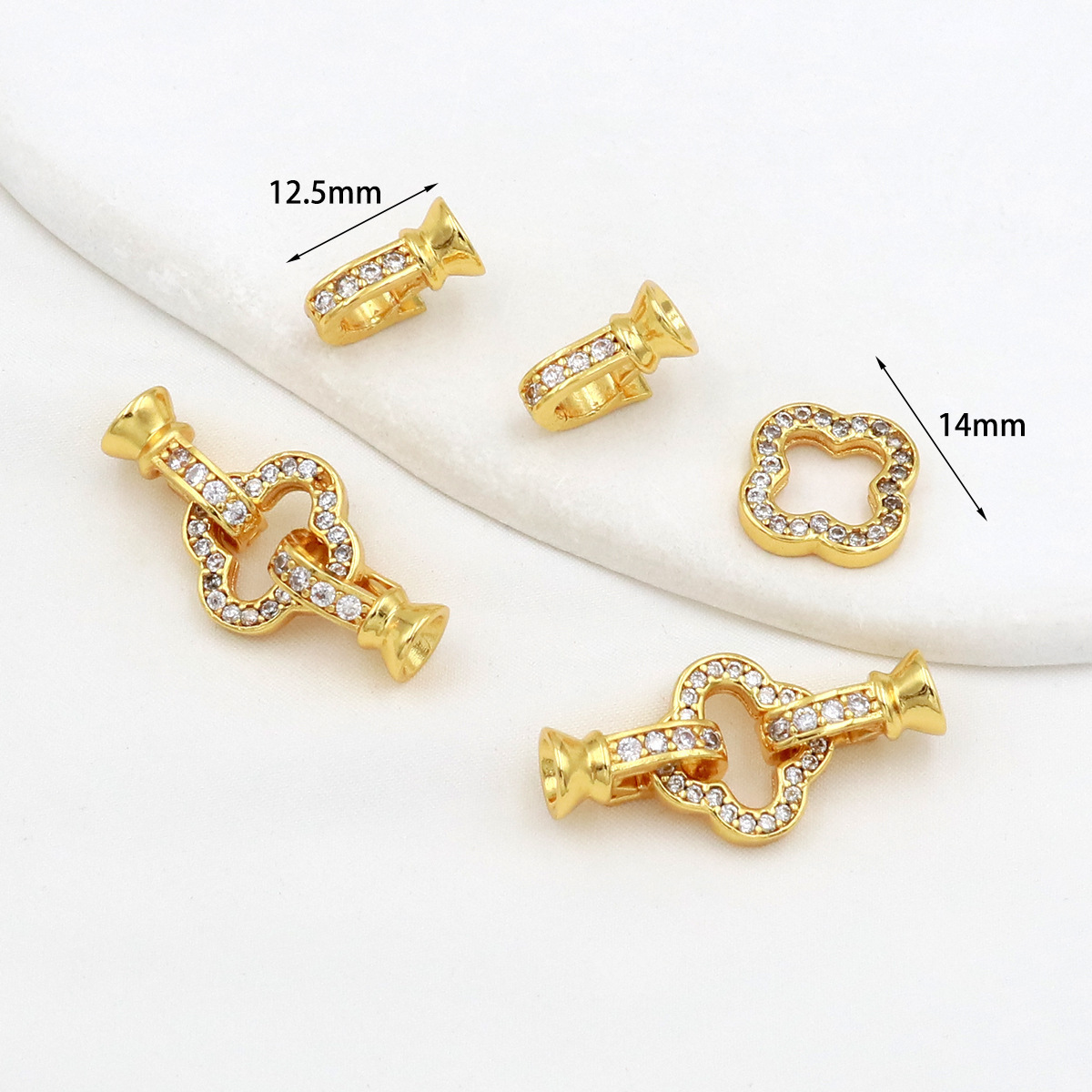 Style 6 Four-leaf clover ring