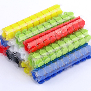 Autoadhesivo Fuerte Pegajoso Troquelado Color Impreso Logo Pegamento trasero Gancho y bucle Puntos redondos/Círculos/Cinta - Product Image 2