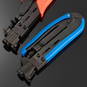 Koaksiyel kablo RG6 RG58 RG59 tel sıyırma ağ kablosu sıkma sıkıştırma aracı kiti - Product Image 4