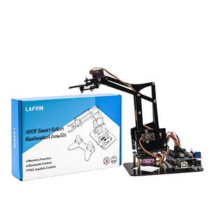 LAFVIN 4DOF Acryl spielzeug roboter Mechanisches Armklauen-Kit für Arduino R3 DIY Robot