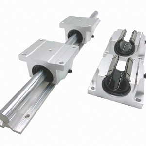 Rodamiento de deslizamiento lineal Carril de guía lineal CNC de con bloque