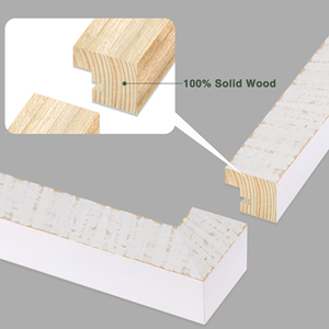 4x6 Picture <strong>Frames</strong> White Small Picture <strong>Frame</strong> <strong>3</strong>.5x5 Pictures with Mat or 4x6 Without Mat for Wall Decor or Tabletop Display - Product Image 5