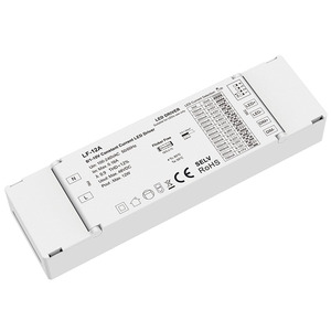 Controlador LED regulable PWM de 1 canal, fuente de alimentación de corriente constante para tira de LED, entrada de 100 ~ 240VAC, 12W, 0-10V, 1 V, 1 V, 10V