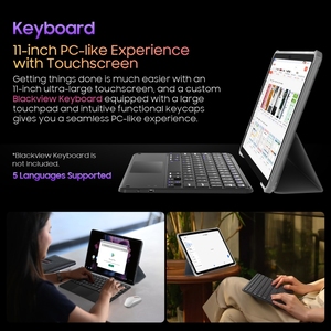 4G Blackview Tab 16 11 inç 8GB + 256GB Android 12 Unisoc T616 Octa çekirdek 1.8GHz destek Google Play ile çift SIM küresel sürüm - Product Image 5