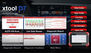 強力なスキャナー自動車用全システム診断ツールコードリーダーキープログラマーOBDIIスキャナーXtoolD7 - Product Image 3