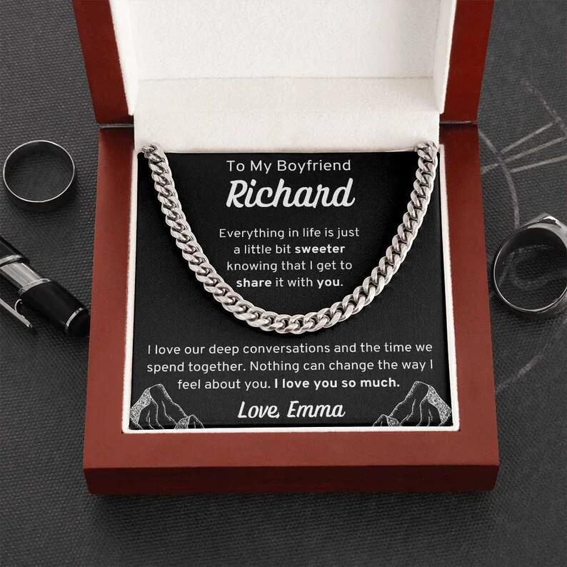 Necklace + Card Gift Box