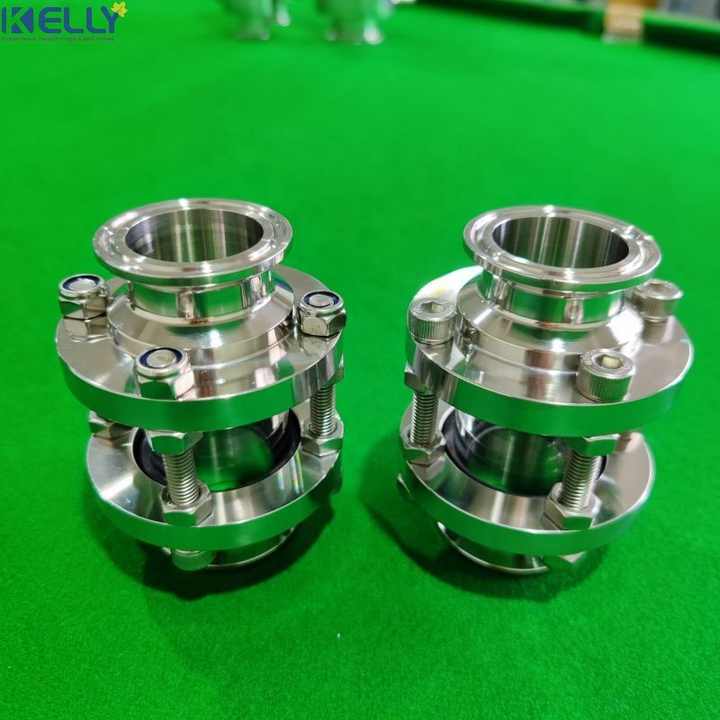 สแตนเลส11/2นิ้ว Tri Clamp สั้นประเภทท่อสายตาแก้ว