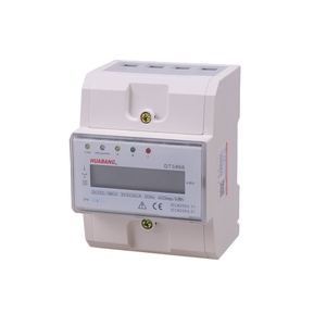DDM100TC 4P สามเฟส kWh Meter ราง DIN วัดพลังงาน Modbus ระยะไกล RS485สื่อสารอัจฉริยะ AMR - Product Image 1