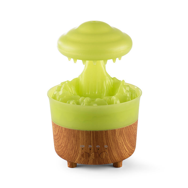 Wood grain green