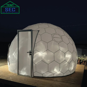 Siêu Phong Cách Lục Giác PVC Trong Suốt Hội Đồng Quản Trị Ngoài Trời Nhanh Chóng Lắp Ráp Mặt Trời Dome Sang Trọng Cắm Trại Nhà Khách Sạn - Product Image 3