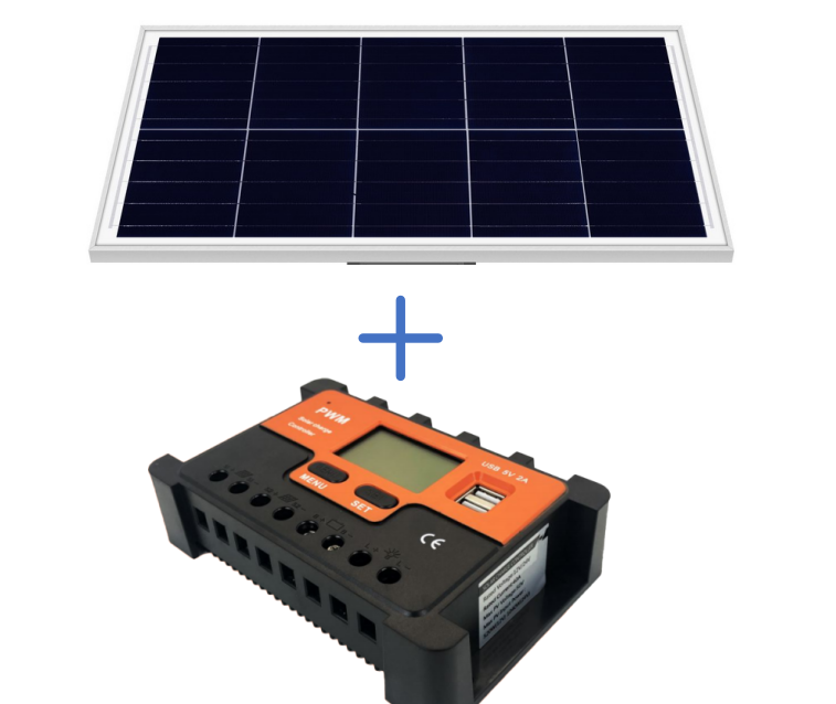 Stockage d'énergie + panneaux solaires