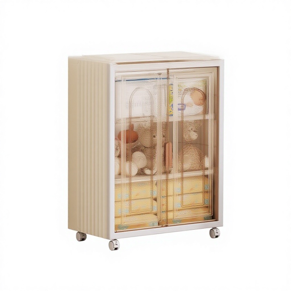 150L large childrens storage cabinet-large partition