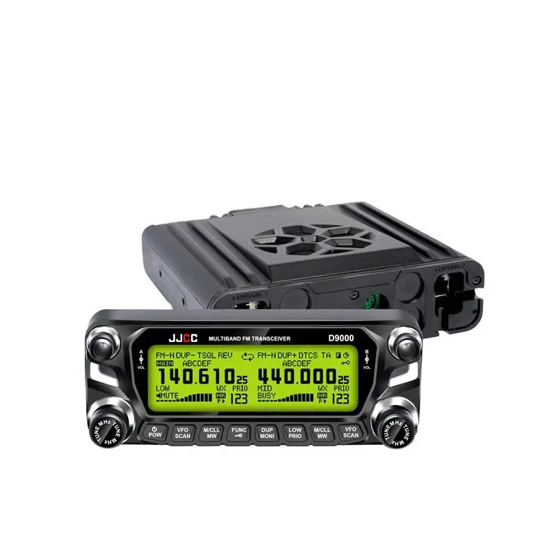 Station émetteur-récepteur Mobile personnalisée JJCC 60W CB Ham HF répéteur sans fil Aviation AM double bande autoradio UHF VHF voiture talkie-walkie
