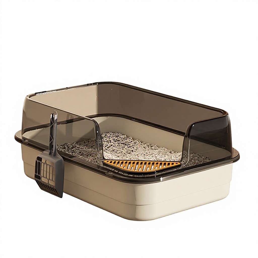 Caja cuadrada jumbo color blanco crema de 40 jin.