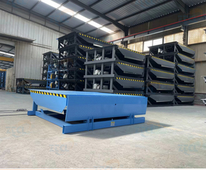 <strong>Warehouse</strong> <strong>Unloading</strong> <strong>Platforms</strong> Fixed Dock Leveller Hydraulic Swing Lip Truck Container <strong>Loading</strong> Ramp Dock Leveler - Product Image 2