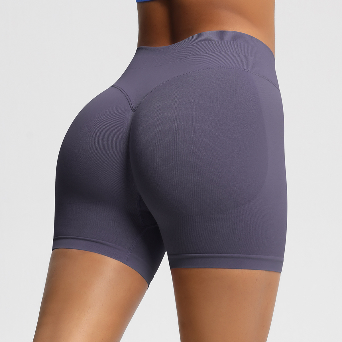 grey purple SHORTS